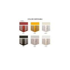 Box Doccia in PVC 1 Porta a Soffietto Angolare 2 Lati Apertura a Parete Angolo
