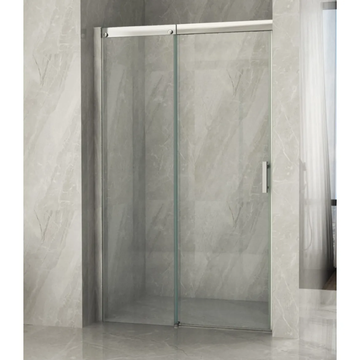 Box Doccia 8 mm Nicchia Anta Scorrevole in Cristallo Lato 90 100 110 120 130 140