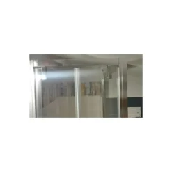 Box Doccia Nicchia 2 Ante Battente Saloon Vetro 6 mm Porta Parete in Cristallo