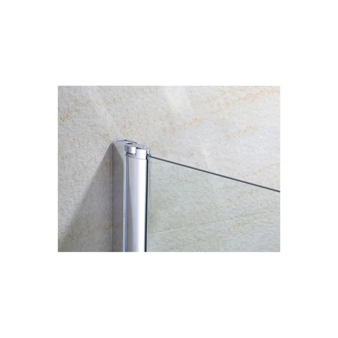 Box Doccia Nicchia 6 mm Anta Battente 70 80 90 100 Porta Parete Cristallo Vetro