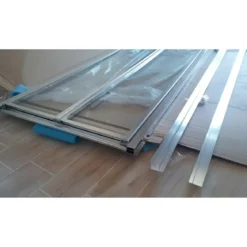 Box Doccia Nicchia Porta a Libro 60 70 75 80 85 90 95 100 Cristallo 6 mm