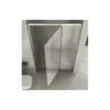 Box Doccia Nicchia Vetro Opaco 6 mm Anta Fissa Battente 90 100 110 120 130 140