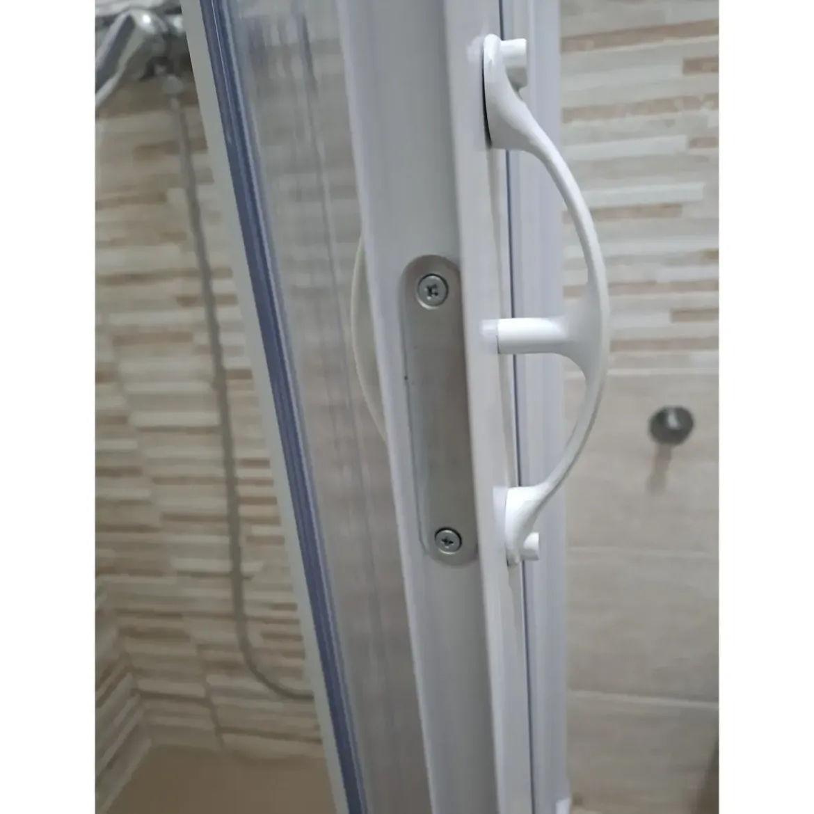Box Doccia PVC 2 Ante a Soffietto 100 110 120 130 140 150 160 170 180 Nicchia