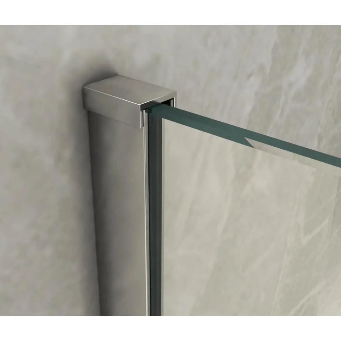 Box Doccia Sopravasca Anta Pieghevole Vetro 6mm 85+40 cm