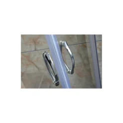 Box Doccia Tondo Semicircolare Vetro Cristallo 80x80 90x90 Angolare Scorrevole 4mm