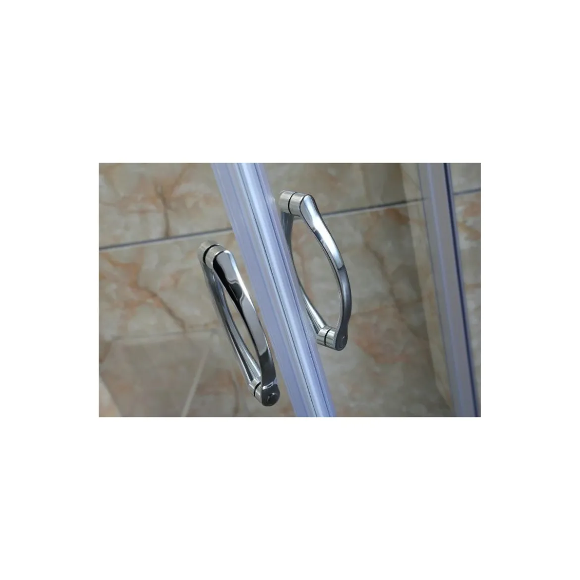 Box Doccia Tondo Semicircolare Vetro Cristallo 80x80 90x90 Angolare Scorrevole 4mm