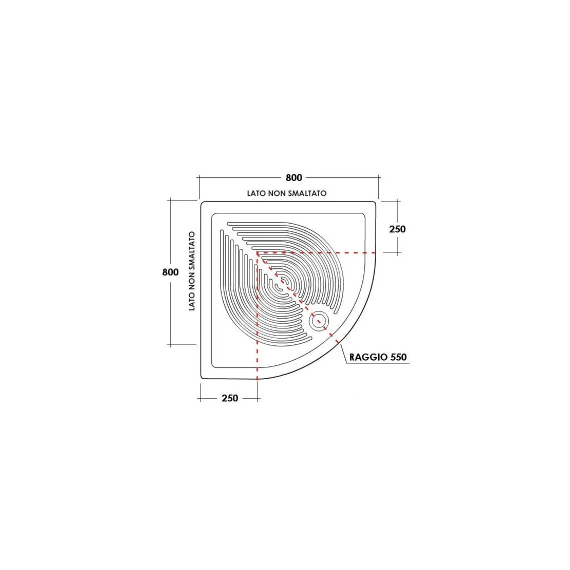 Box Doccia 70x90 Angolare Cristallo 80x80 90x90 Semicircolare 6mm Scorrevole 190