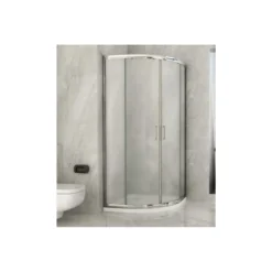 Box Doccia 70x90 Vetro Opaco 80x80 90x90 Semicircolare 6mm Scorrevole 190