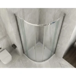 Box Doccia 70x90 Vetro Opaco 80x80 90x90 Semicircolare 6mm Scorrevole 190