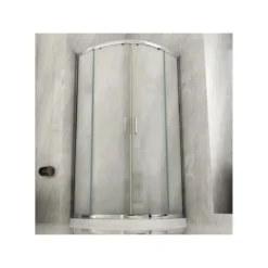 Box Doccia 70x90 Vetro Opaco 80x80 90x90 Semicircolare 6mm Scorrevole 190