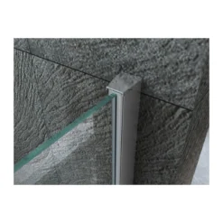 Box Doccia 80x80 90x90 8 mm 2 Ante Scorrevole Tondo Circolare in Vetro Cristallo