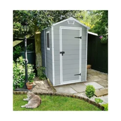 Box per Esterno Keter Manor 130x192 da Giardino Grigio