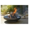 Braciere Barbecue da Esterno Giardino Tondo per Legna Carbone