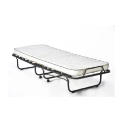 Brandina Pieghevole con Materasso 80x190 Letto Singolo Doghe Branda Poliuterano
