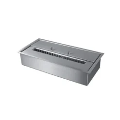 Bruciatore a Bioetanolo Liquido 1 litro in Acciaio Inox Fibra Ceramica Biocamino
