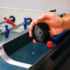 Calcio Balilla da Esterno Biliardino Impermeabile in Vetro Temperato