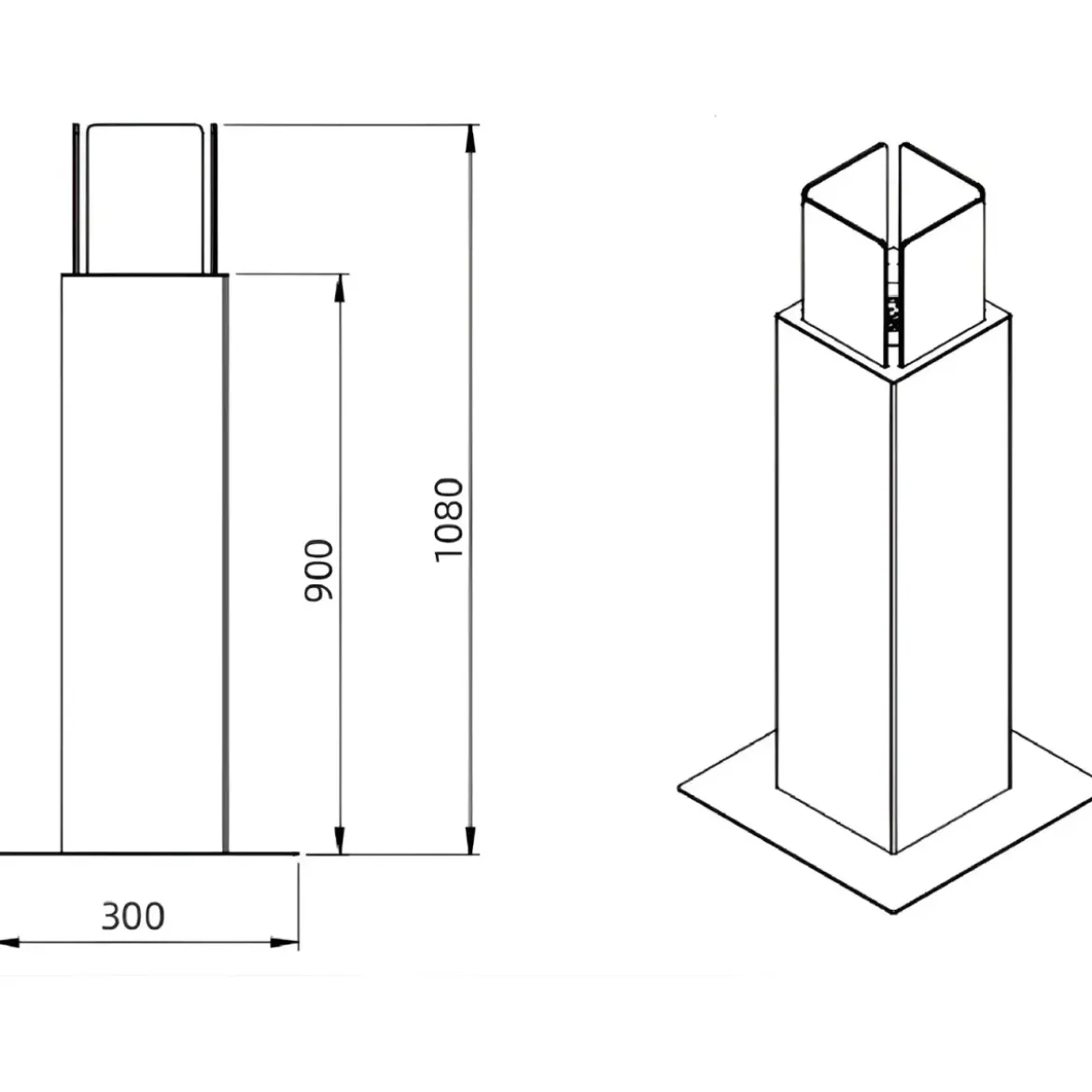 Camino a Bioetanolo a Colonna 110cm Nero 3kW da Giardino Moderno