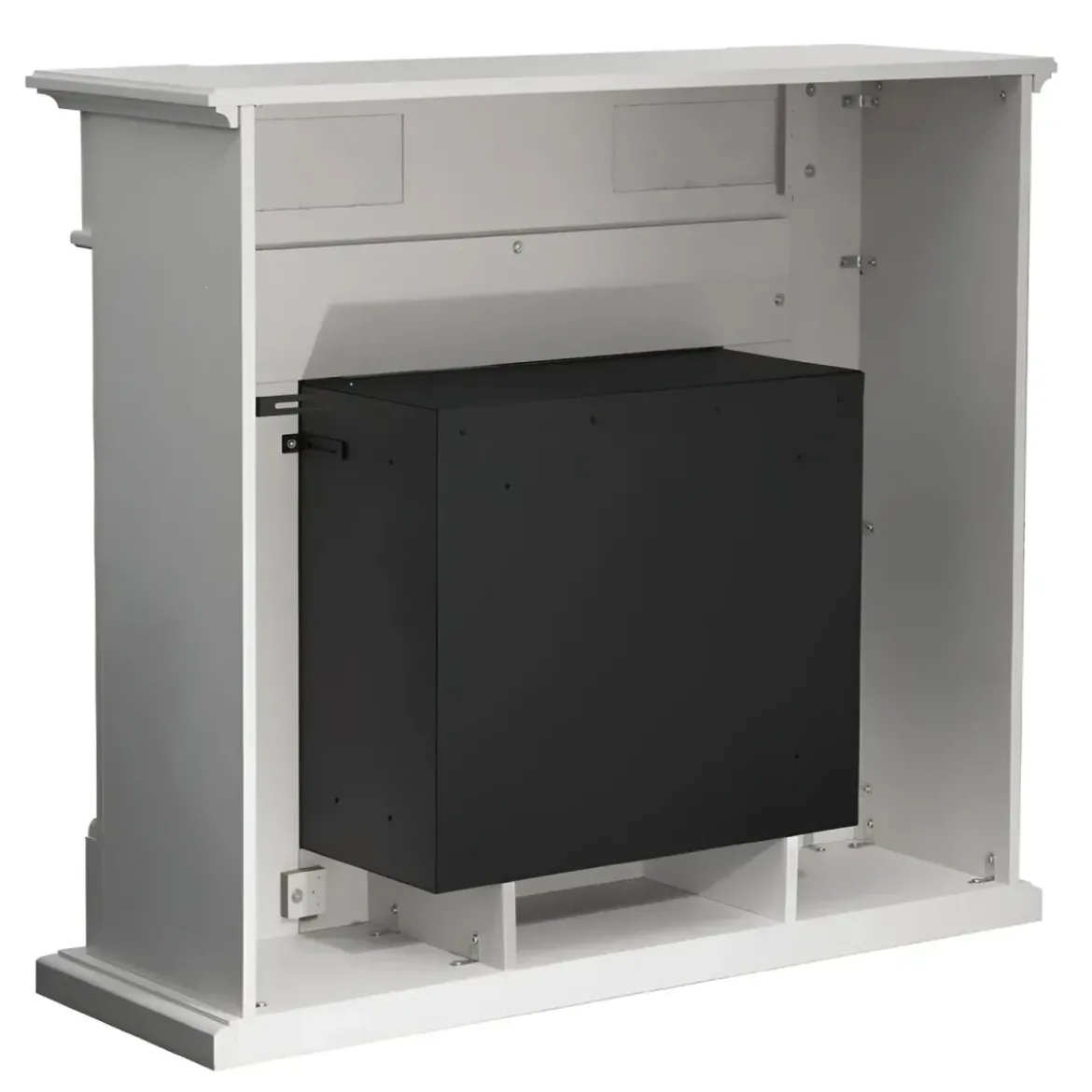 Camino a Bioetanolo da Interno 1,8L Bianco Effetto Marmo 3,4 kW