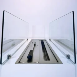 Camino a Bioetanolo da Pavimento 4,5L Bianco Autoportante 4kW Moderno