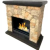 Camino a Bioetanolo da Soggiorno 1,8L Finta Pietra 3,4 kW in Resina