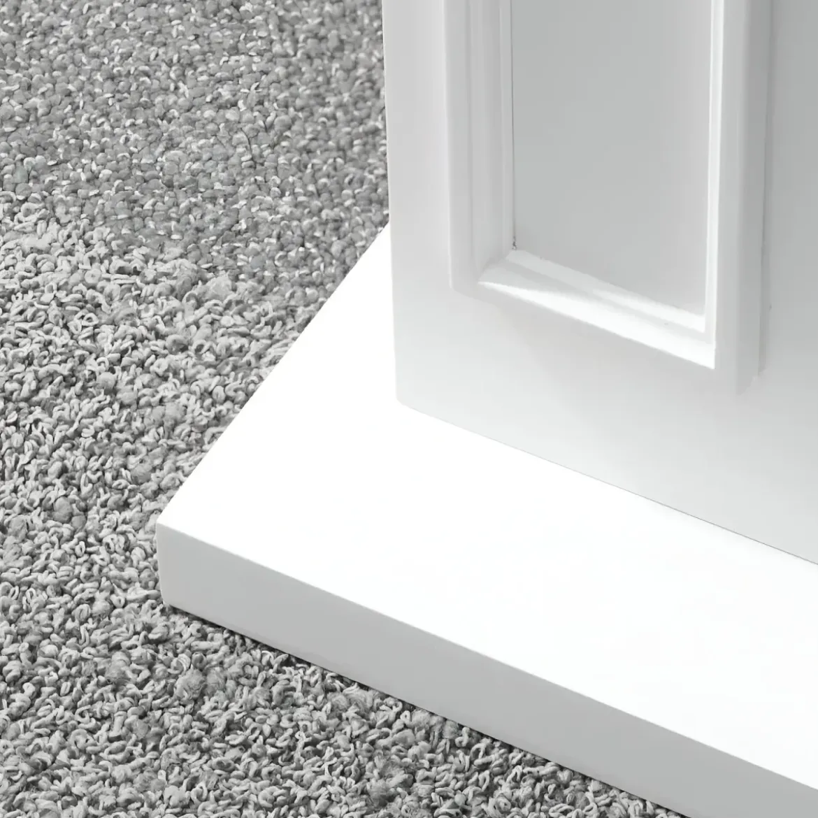 Camino a Bioetanolo 3,4 kW da Pavimento 1,2L Bianco in Legno MDF