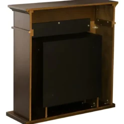 Camino a Bioetanolo 3,4 kW da Pavimento 1,2L Marrone in Legno MDF