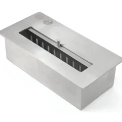Camino a Bioetanolo 3,4 kW da Pavimento 1,2L Marrone in Legno MDF