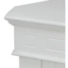 Camino a Bioetanolo 1,8L Angolare da Pavimento Bianco 3,4 kW Legno MDF