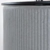 Camino a Bioetanolo 1,5L Corda Beige Cilindro Ø35 da Pavimento Moderno
