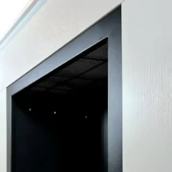 Camino a Bioetanolo 1,8L da Soggiorno 3,4 kW in Legno Bianco Venato