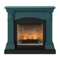 Camino da Arredo a Candele TAGU ZenFlame Magna Turchese