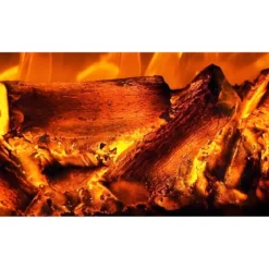 Camino Elettrico da Incasso 150 cm Effetto Fiamma a Led 750 1500 Watt