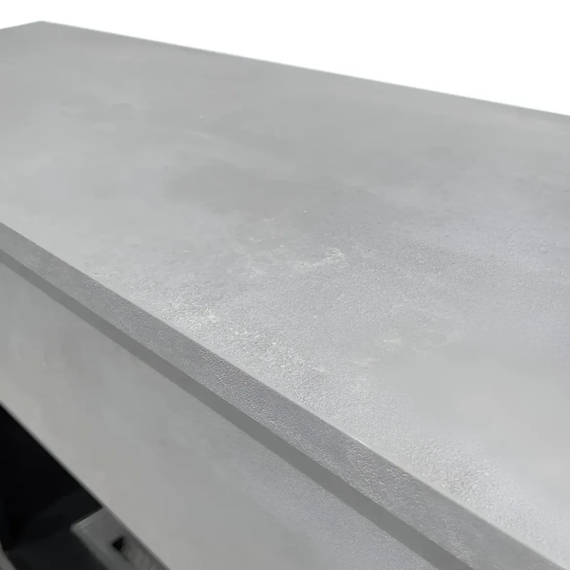 Camino Elettrico da Pavimento 1800W Legno Effetto Cemento Digitale