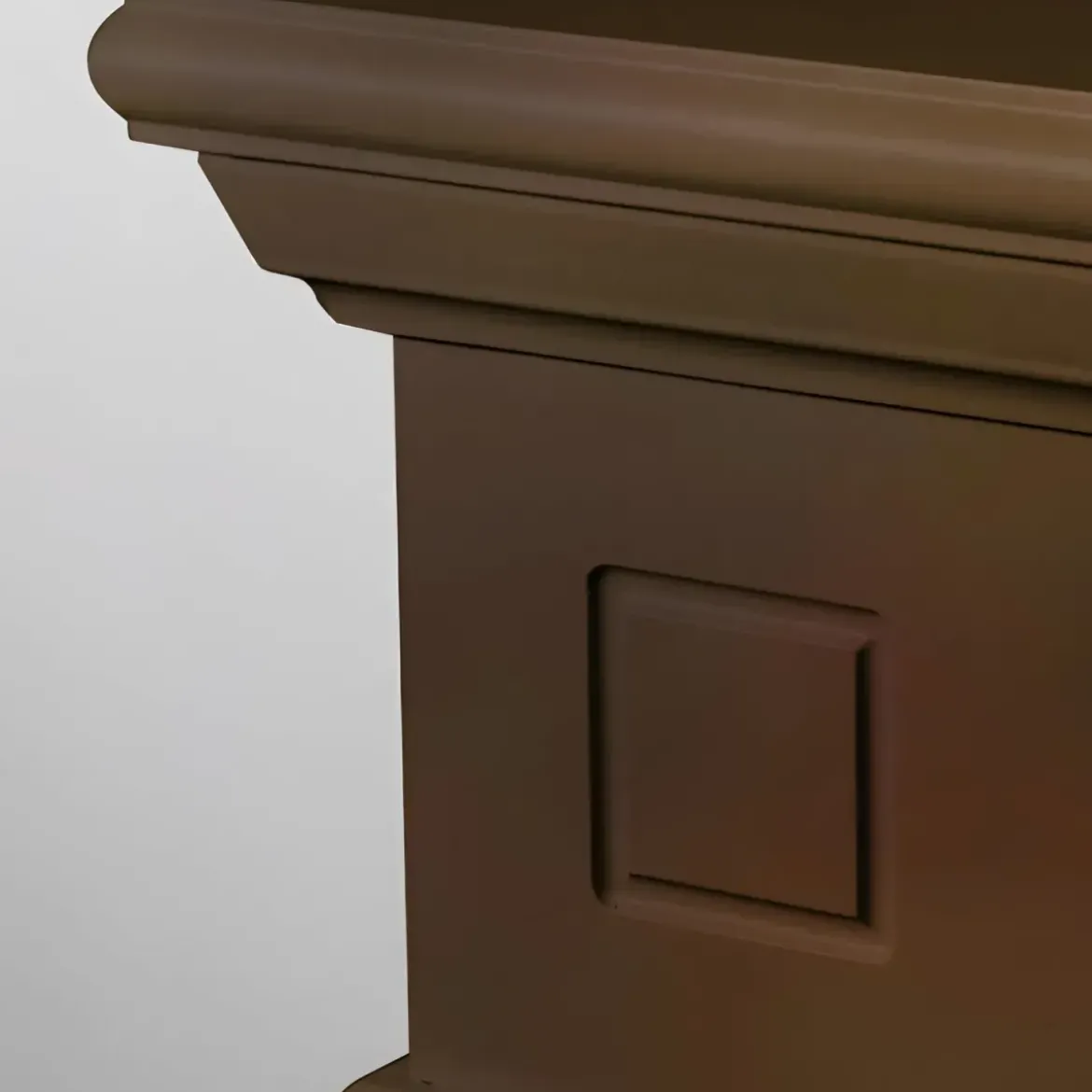 Camino Elettrico da Pavimento 1800W Legno MDF Noce per Soggiorno