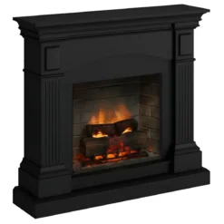 Camino Elettrico Magna Tagu PowerFlame2 Nero 1600W