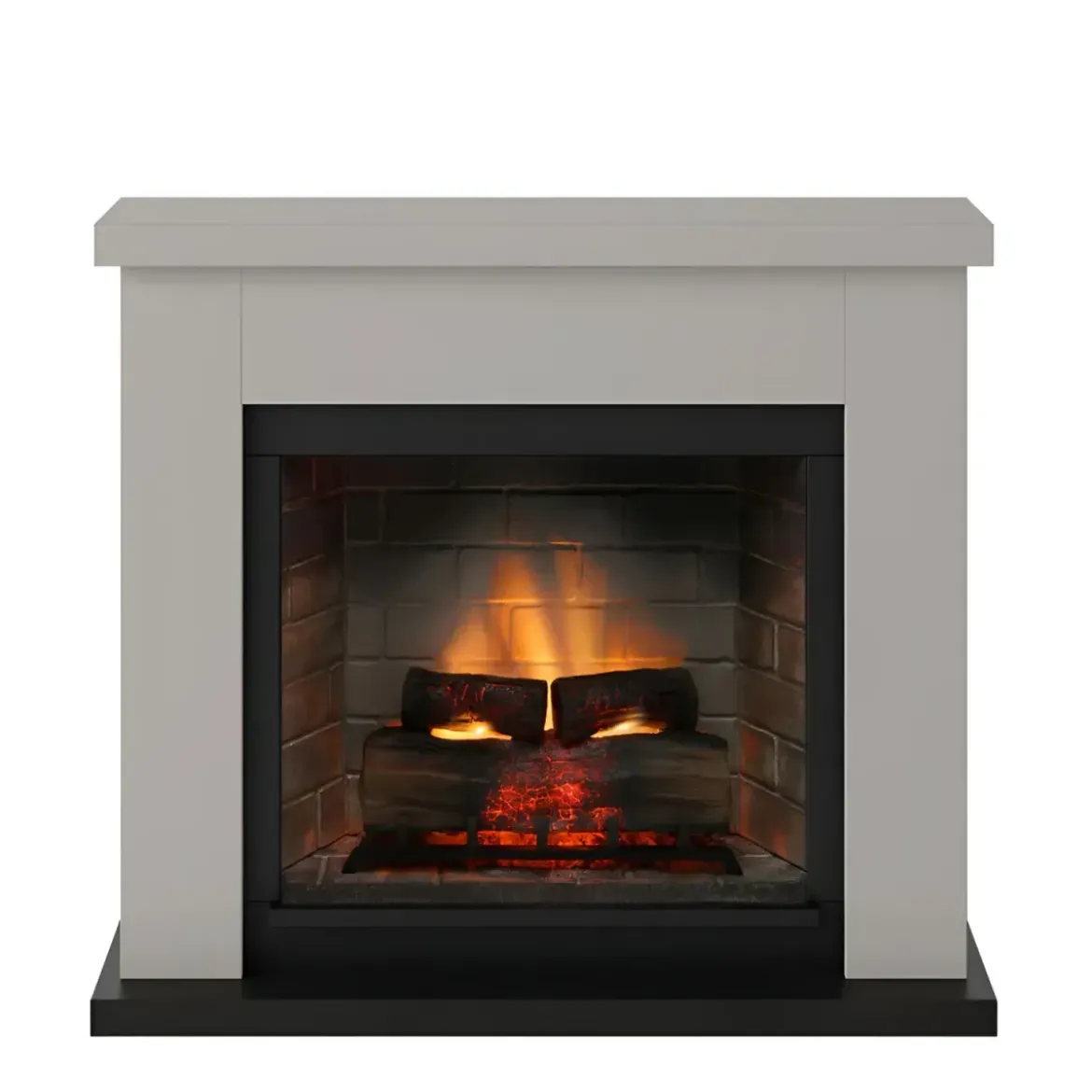 Camino Elettrico Tagu Frode PowerFlame2 Beige 1600W