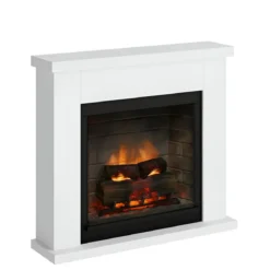 Camino Elettrico Tagu Frode PowerFlame2 Bianco 1600W