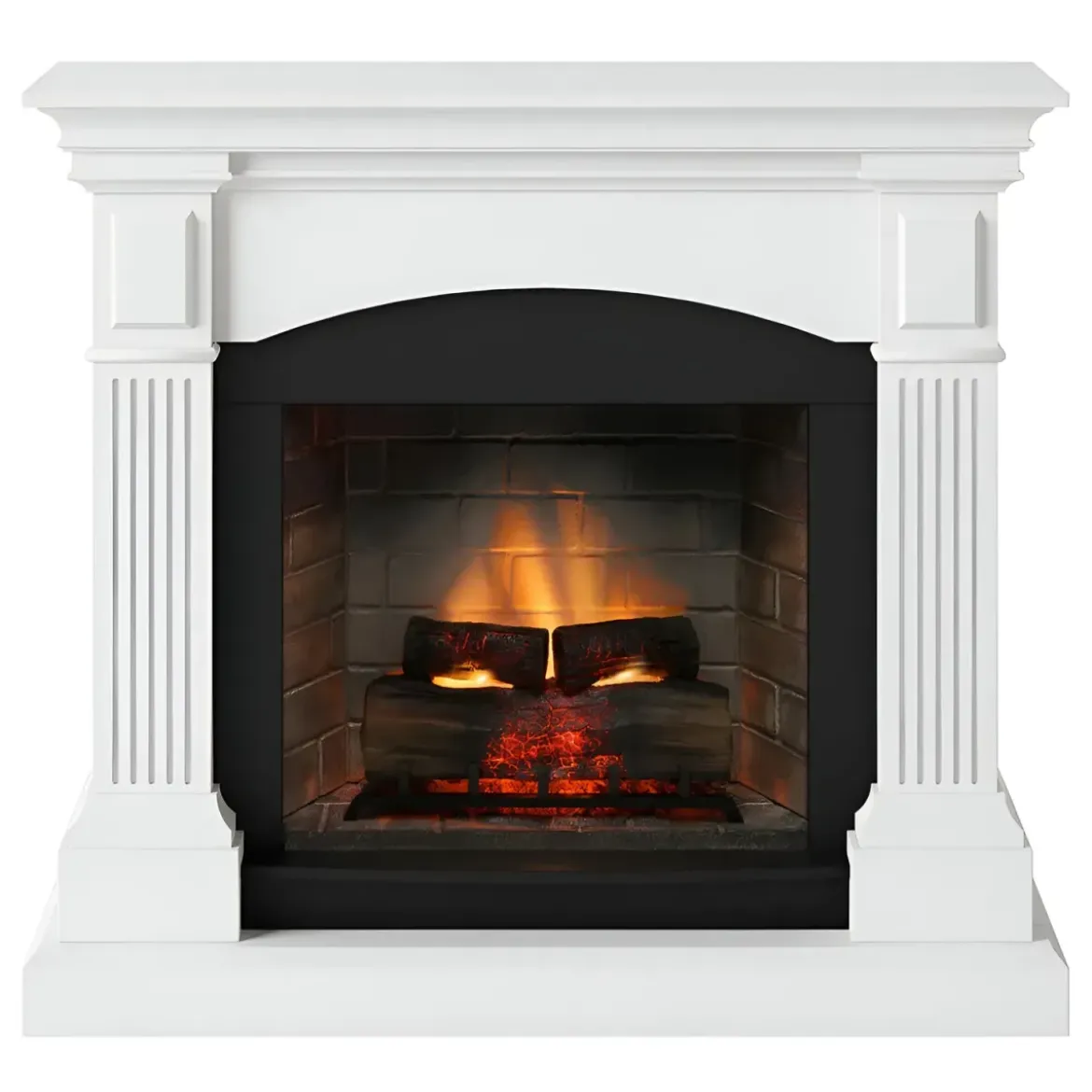 Camino Elettrico Tagu Magna PowerFlame2 1600w Bianco