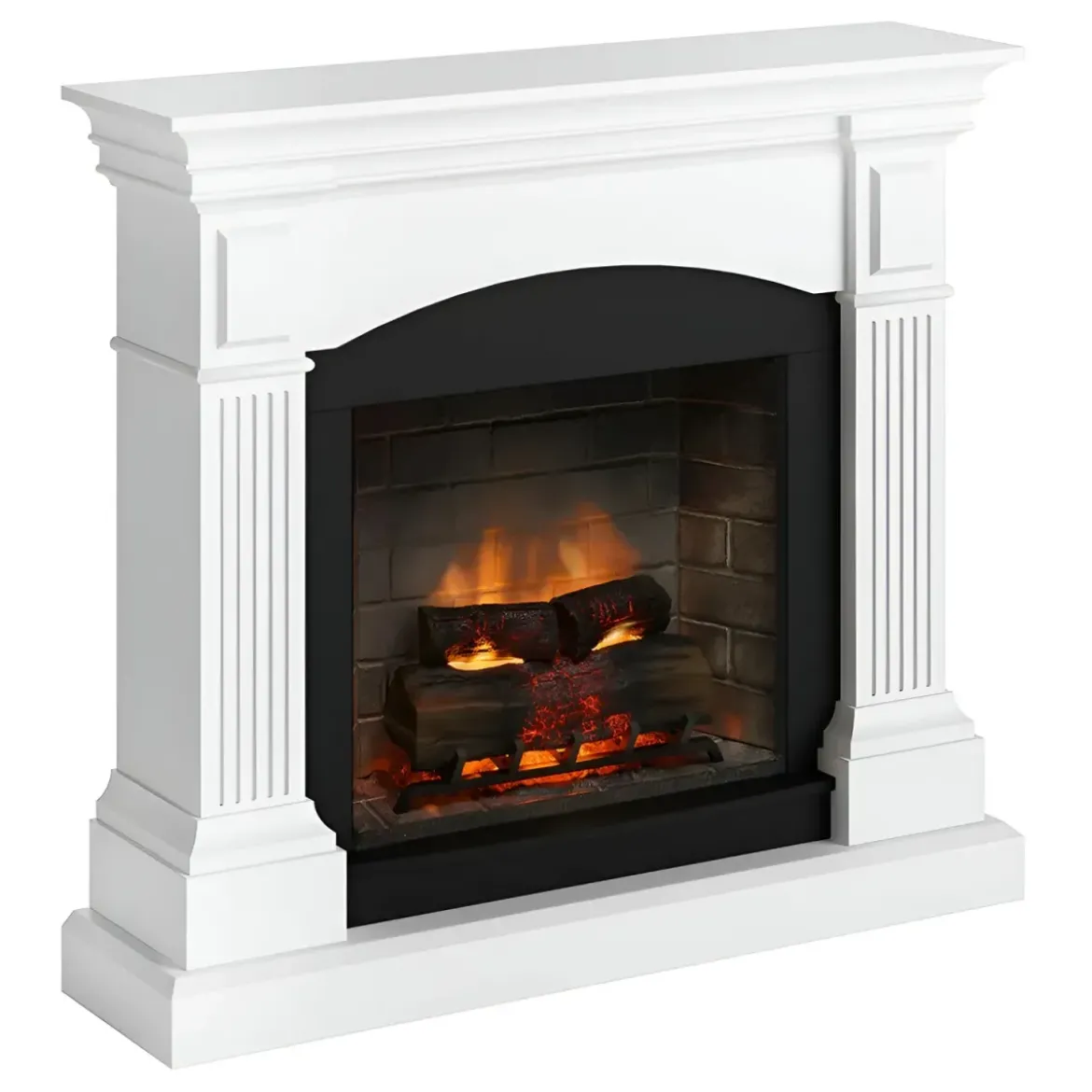 Camino Elettrico Tagu Magna PowerFlame2 1600w Bianco