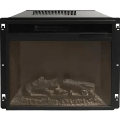 Camino Elettrico 1800W Bianco da Appoggio Telecomando Programmabile