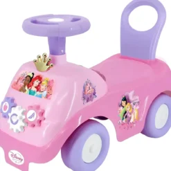 Camioncino Cavalcabile per Bambini Princesse Disney Rosa con Luci