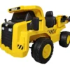 Camion Elettrico per Bambini Caterpillar 12V Giallo Cassone Ribaltabile