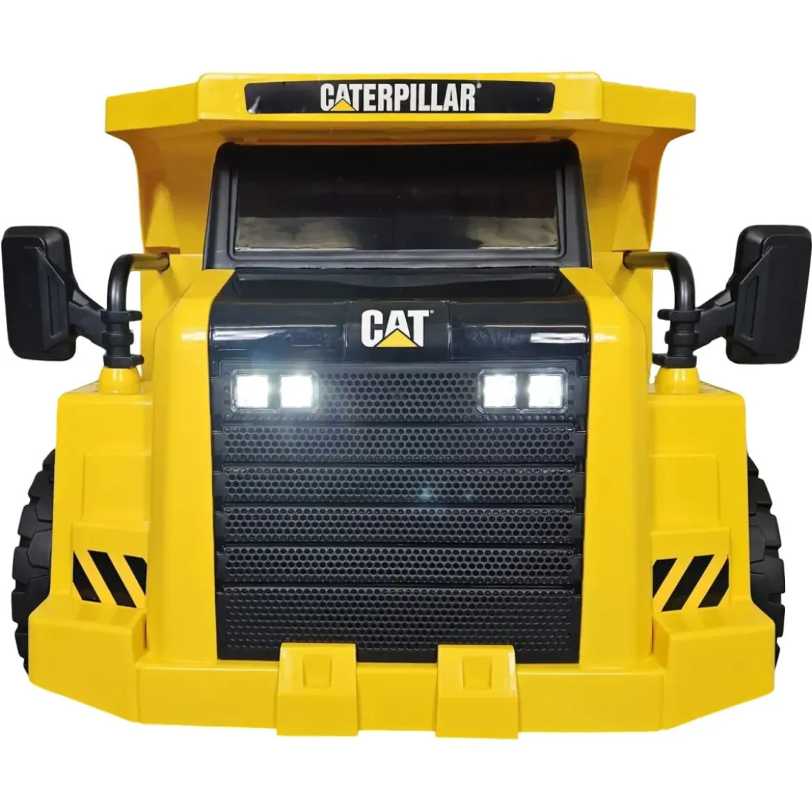 Camion Elettrico per Bambini Caterpillar 12V Giallo Cassone Ribaltabile