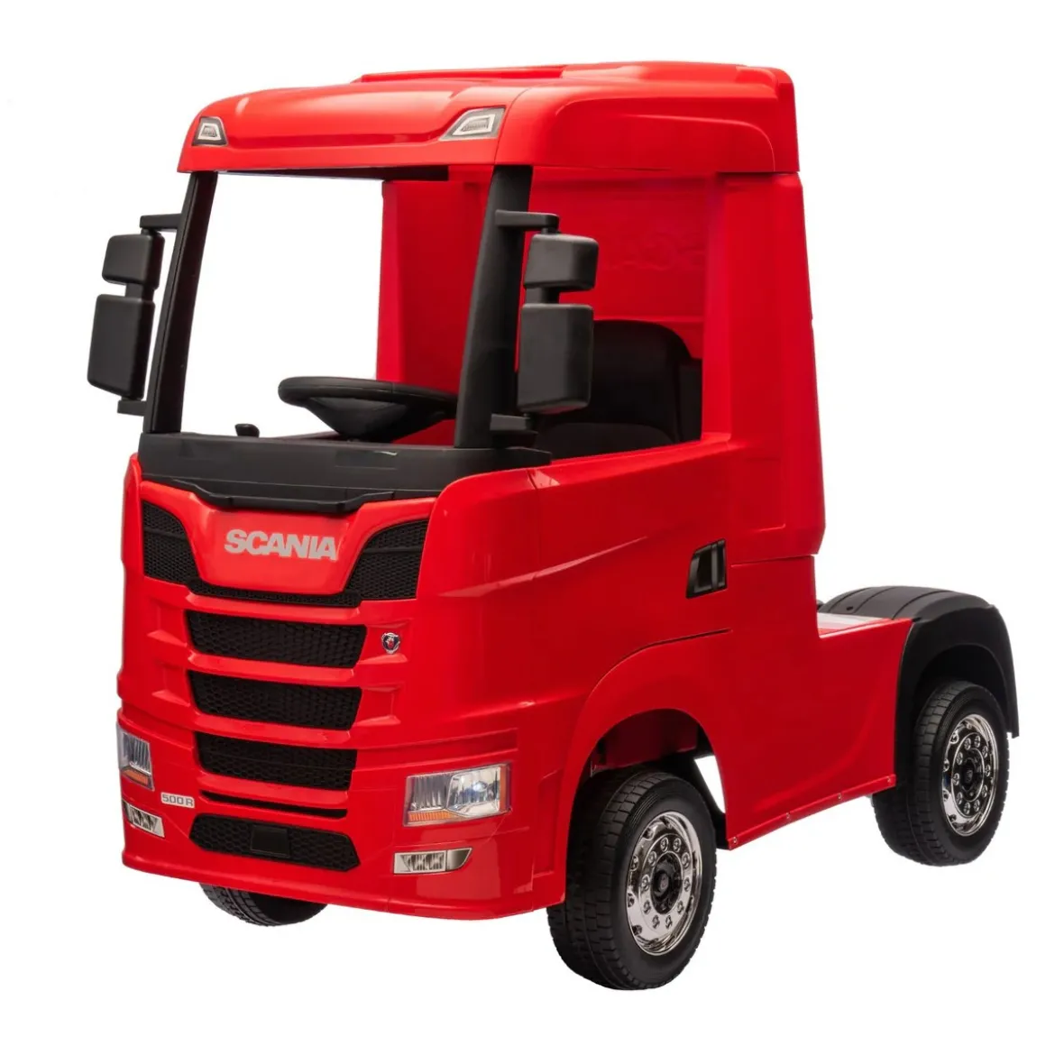 Camion Elettrico Scania Rosso 24V per Bambini con Telecomando