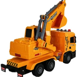 Camion Escavatore Giocattolo Scania Luci e Suoni con Braccio Mobile