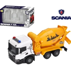 Camion Giocattolo Licenza Scania Betoniera Luci e Suoni Realistici