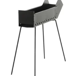 Canalina Fornacella Arrosticini Spiedini a Carbone 40x14 Pieghevole