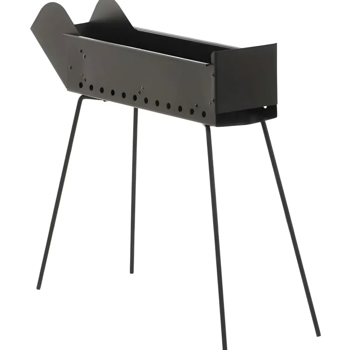 Canalina Fornacella Arrosticini Spiedini a Carbone 40x14 Pieghevole