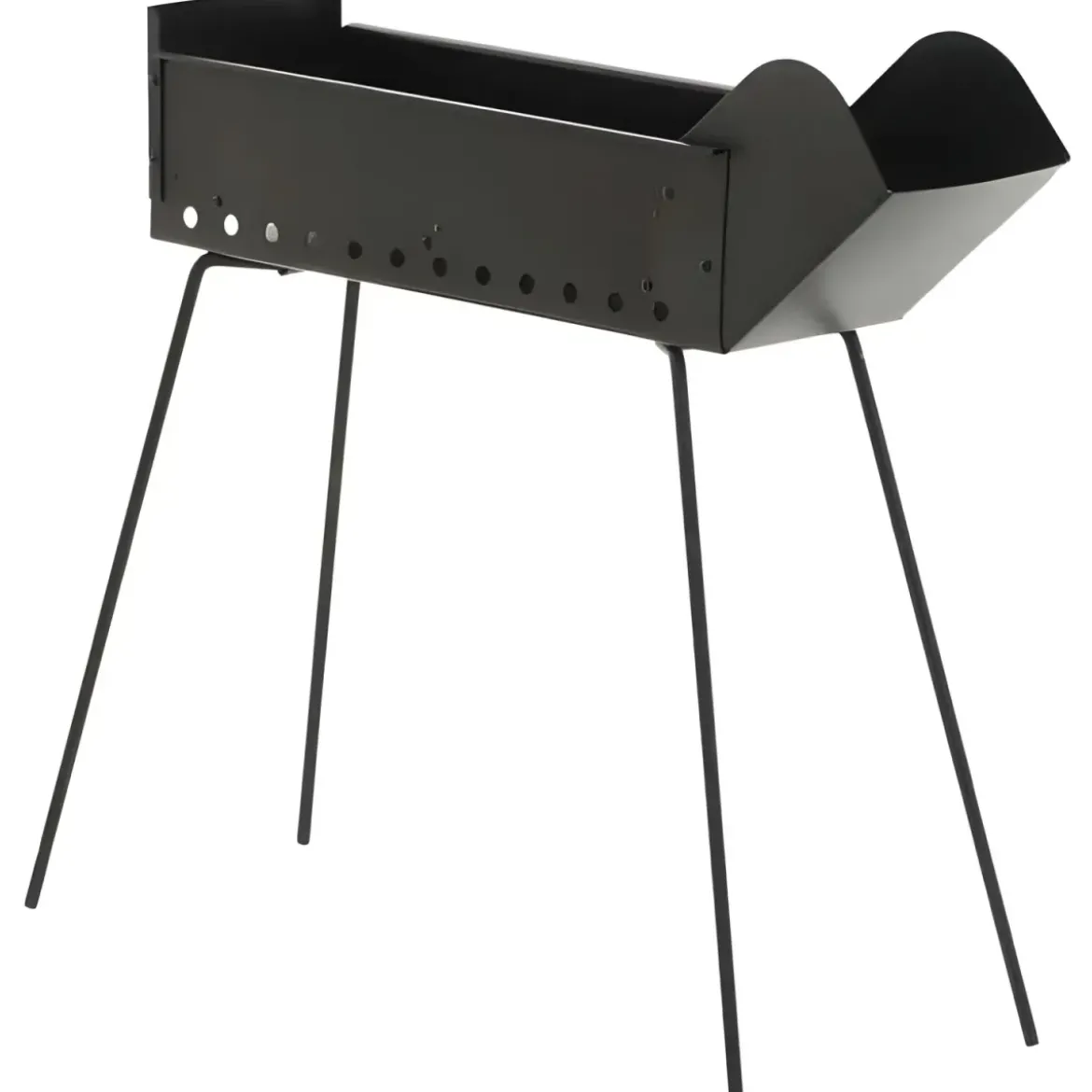 Canalina Fornacella Arrosticini Spiedini a Carbone 40x14 Pieghevole