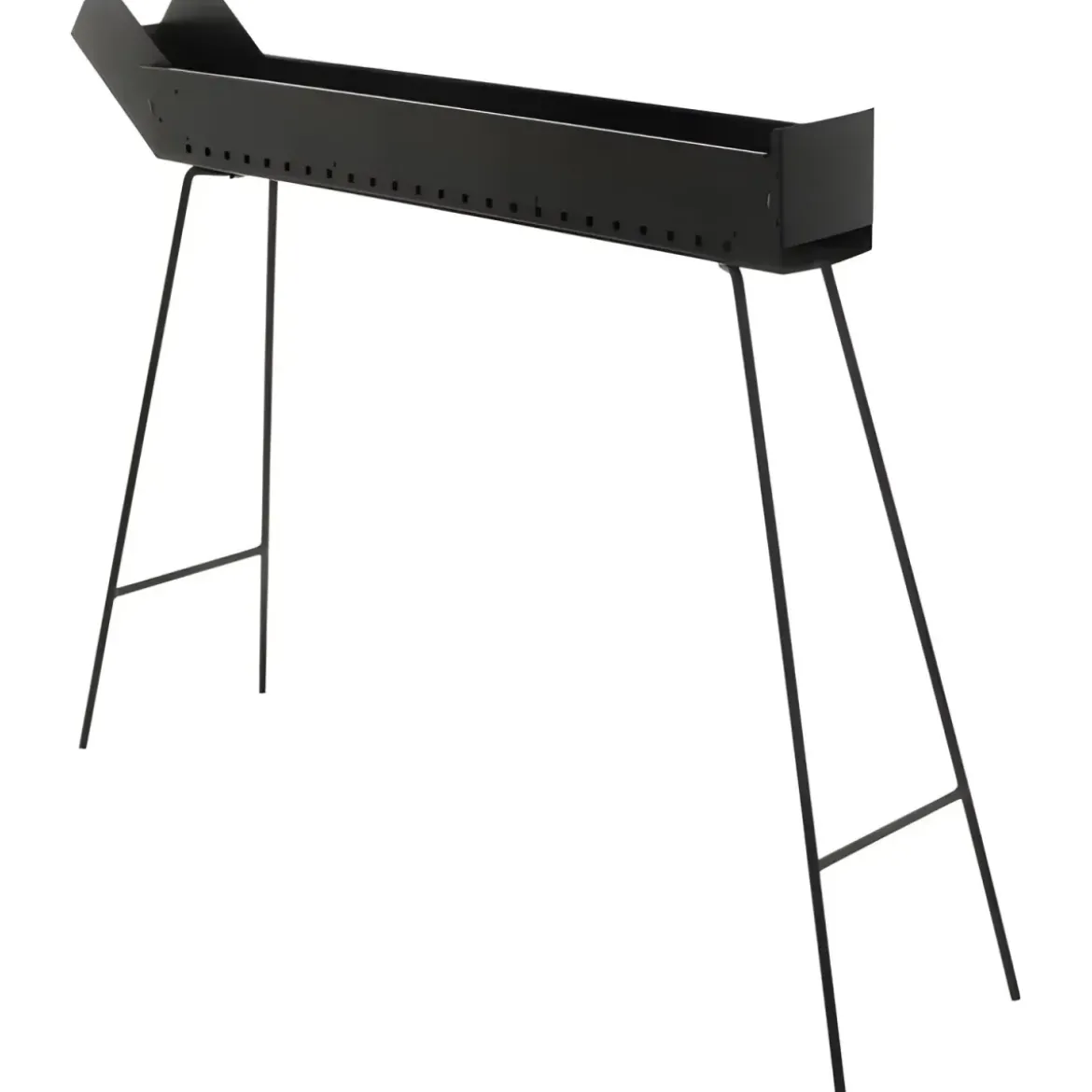 Canalina Fornacella Arrosticini Spiedini a Carbone 80x14 Pieghevole